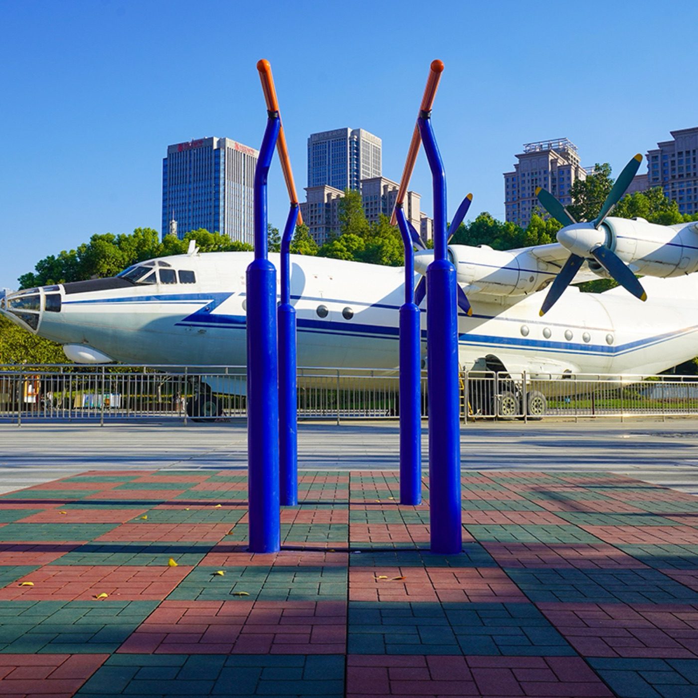 A park in Wuhan-Horse Stable Rubber Mat