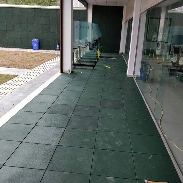 A Shooting Range of a Certain Military Unit in Macao-Shooting Range Peripheral Protective Rubber Mat