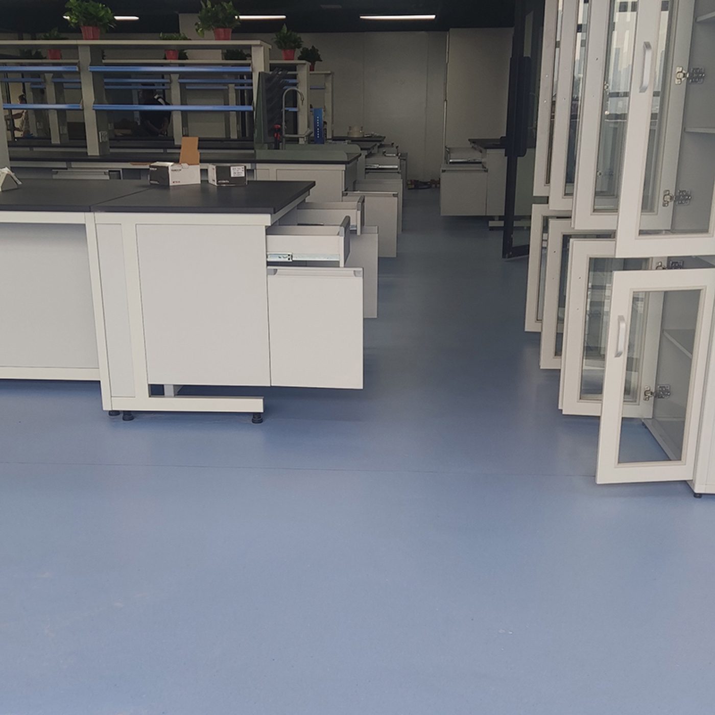 Hunan University Laboratory-Commercial Flooring