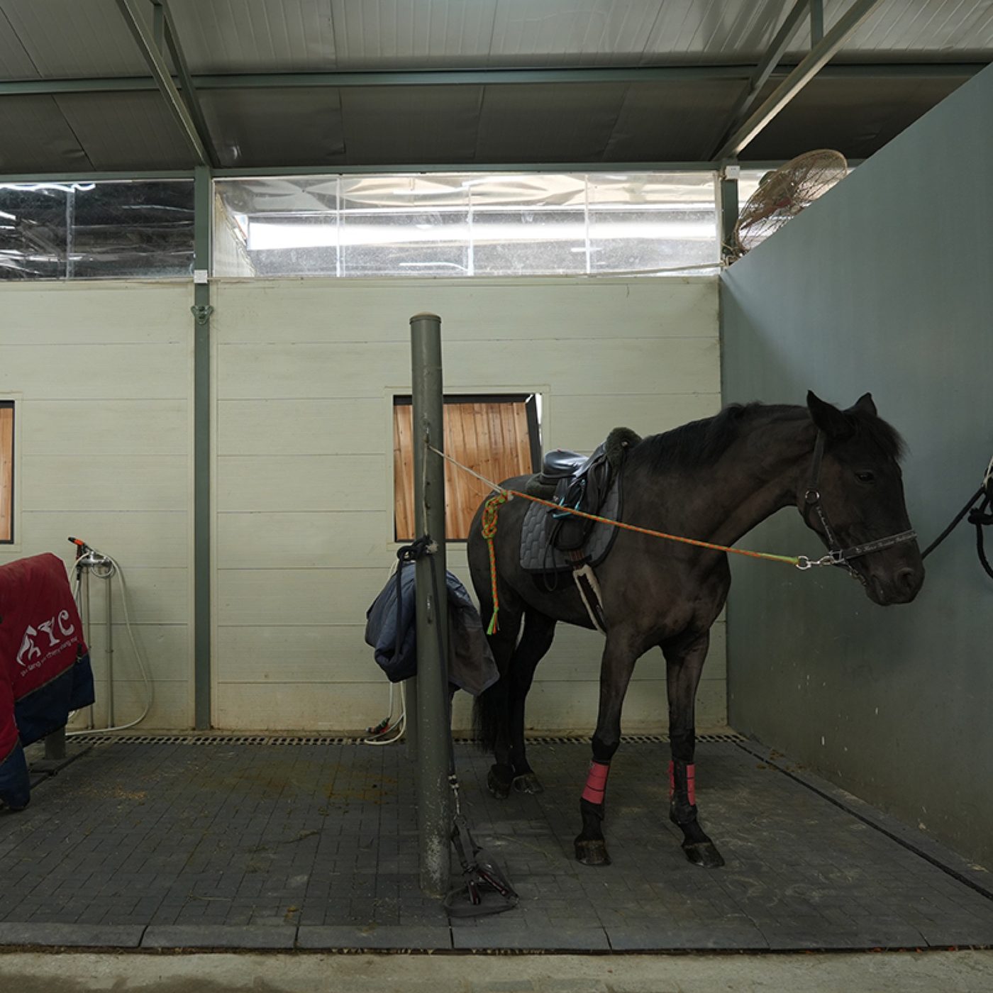 The Equestrian Club-Horse Stable Rubber Mat