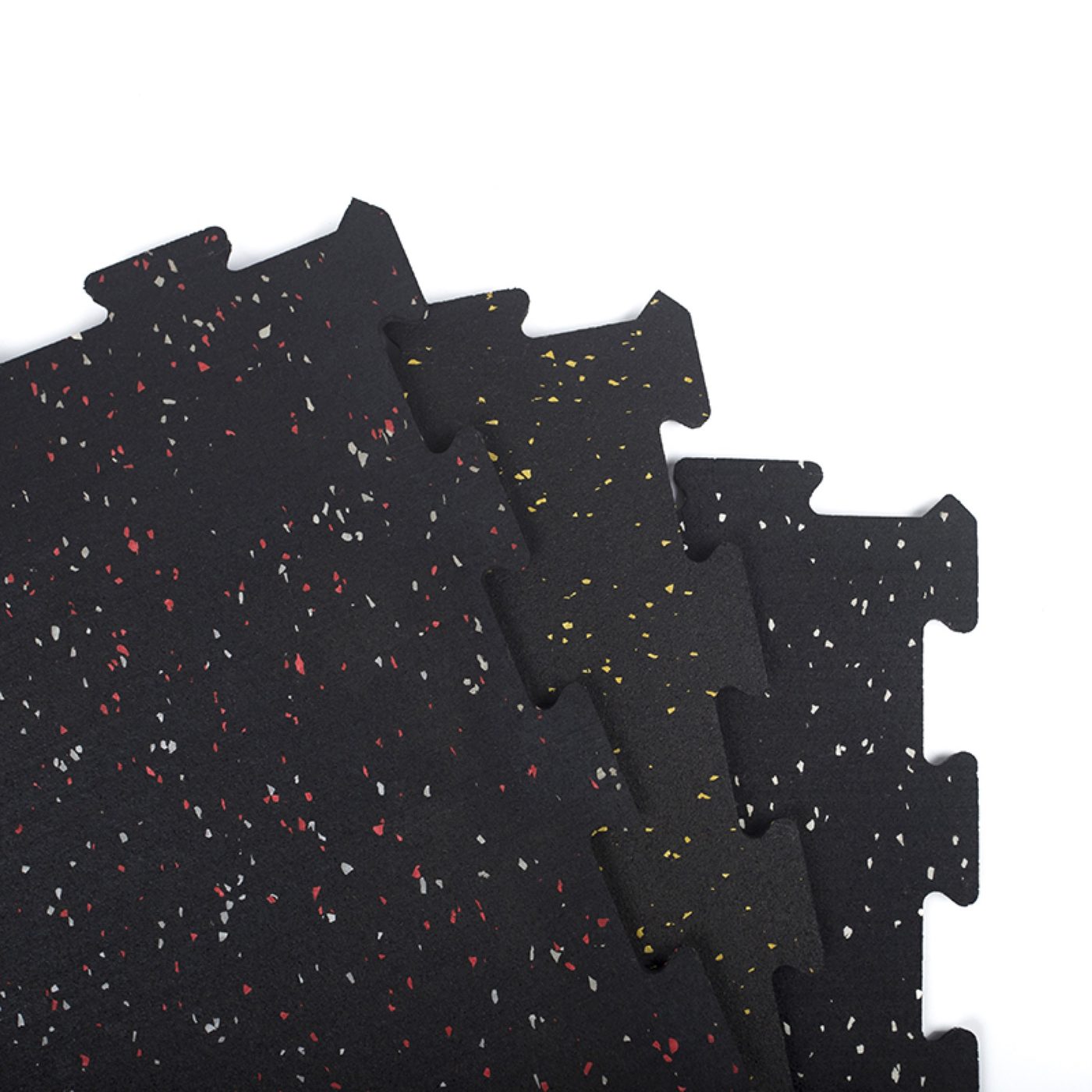 600x600mm Interlocking rubber flooring mat thumb 2
