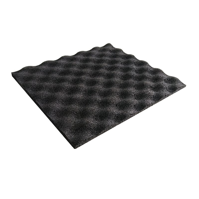 Centrifugal rubber soundproof pad view 2