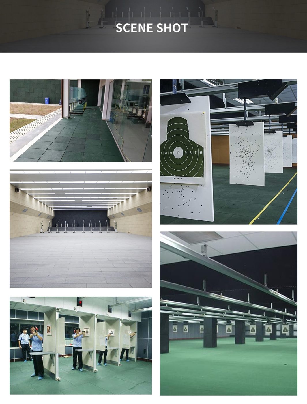 Shooting Range Odor-free Protective Rubber Mat detailed specification 4
