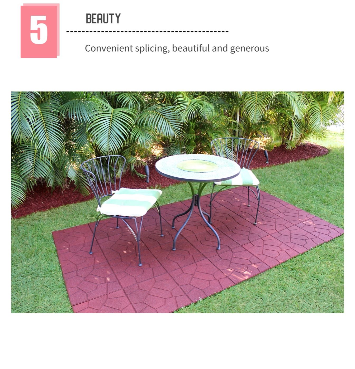 Double-sided Rubber Brick detailed specification 4