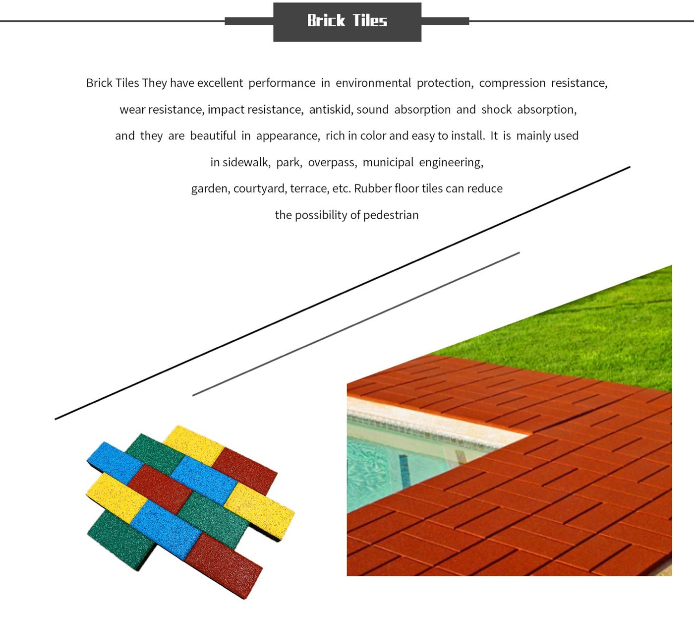 Brick Tile(T-GR-B-EBS) detailed specification 1