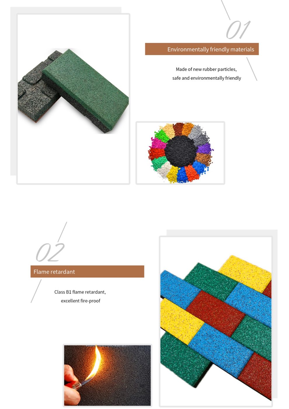 Brick Tile(T-GR-B-EBS) detailed specification 3