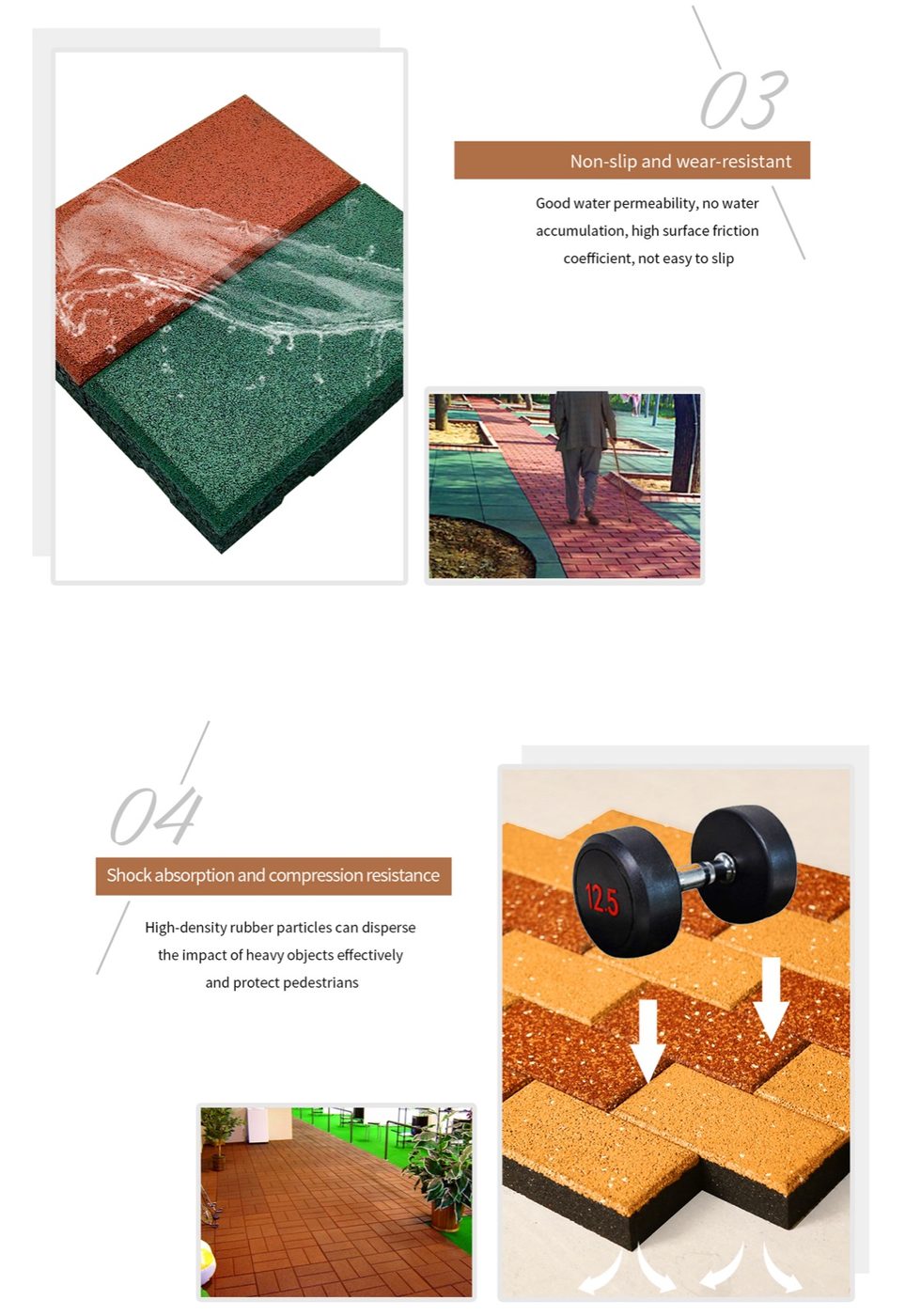 Brick Tile(T-GR-B-EBS) detailed specification 4