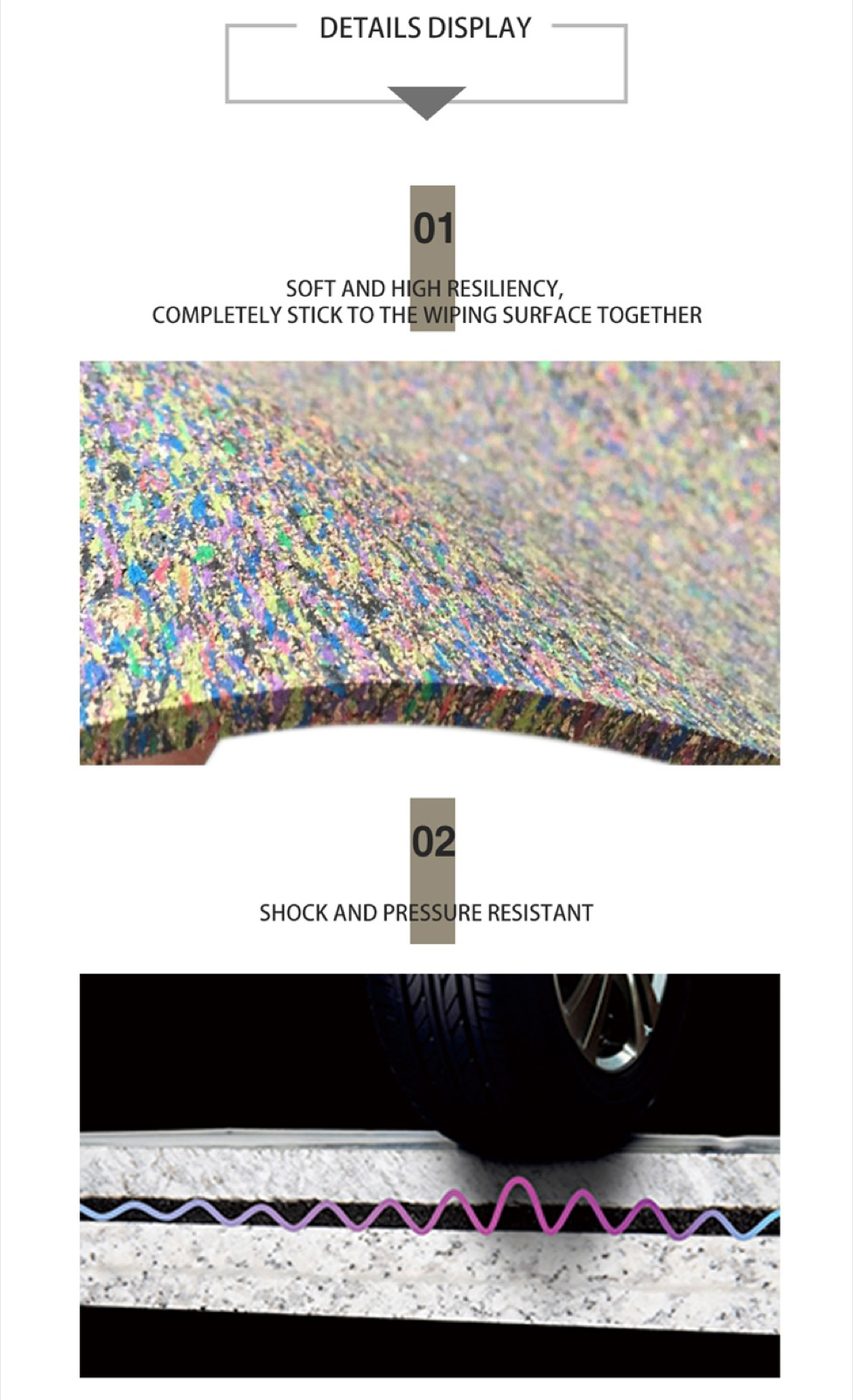 Cork foam cotton sound insulation pad detailed specification 4