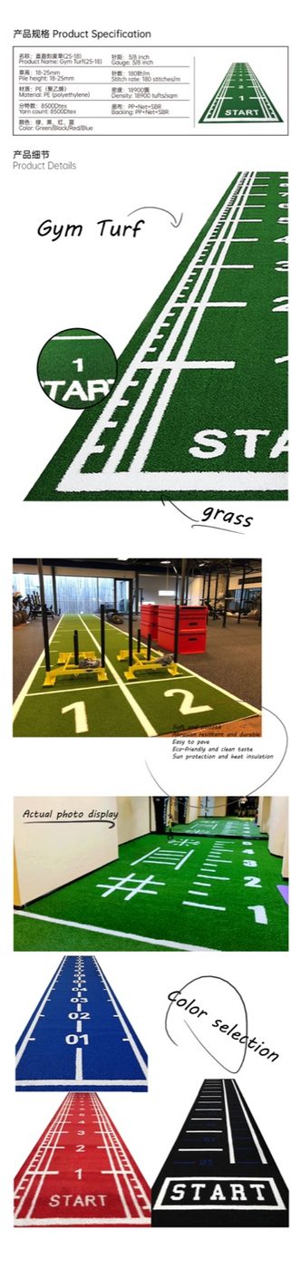 Durable Artificial Turf for Gym Sled Training on Grass detailed specification 1