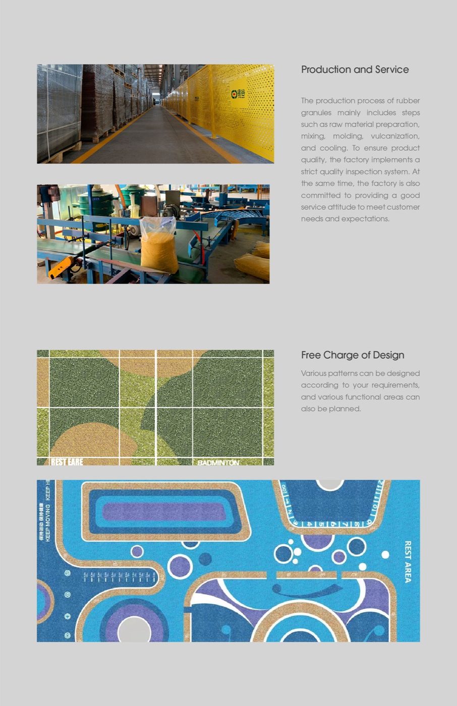 High-Quality Composite Running Track for Outdoor Sports Facilities detailed technical sheet 6