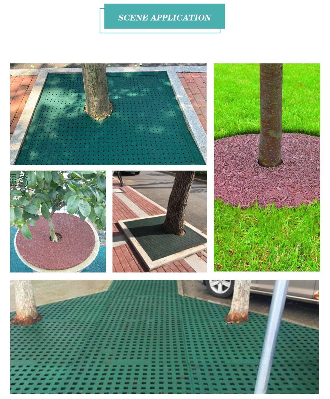 Recycled Rubber Tree Ring detailed technical sheet 4