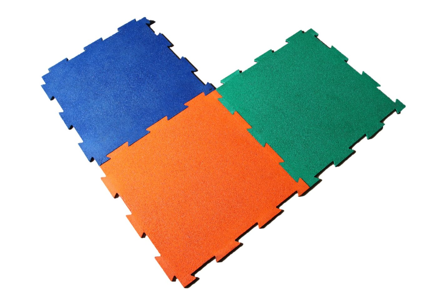 EPDM Interlocking Rubber Gym Flooring Mats