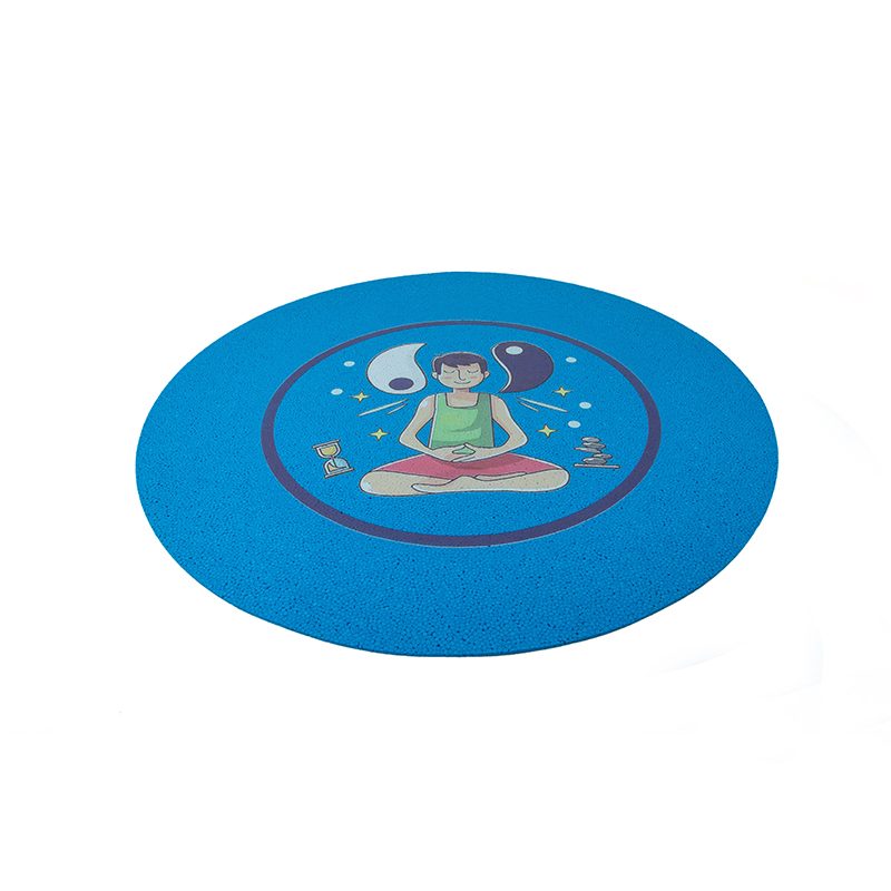 Home Used Non slip TPE soft anti-slip Round Yoga Mat