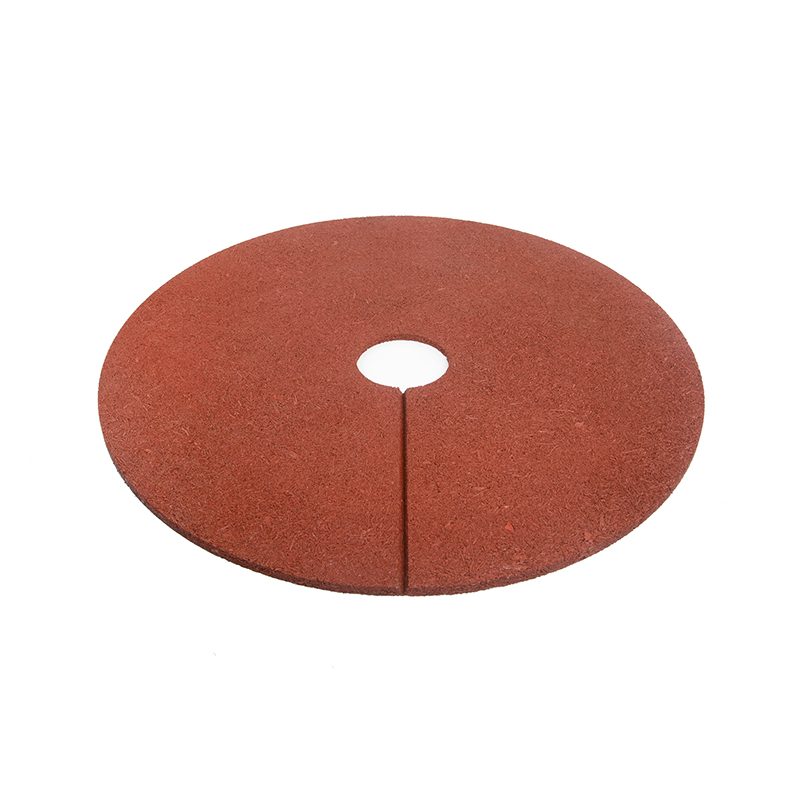 Red Big Rubber Mulch Tree Ring