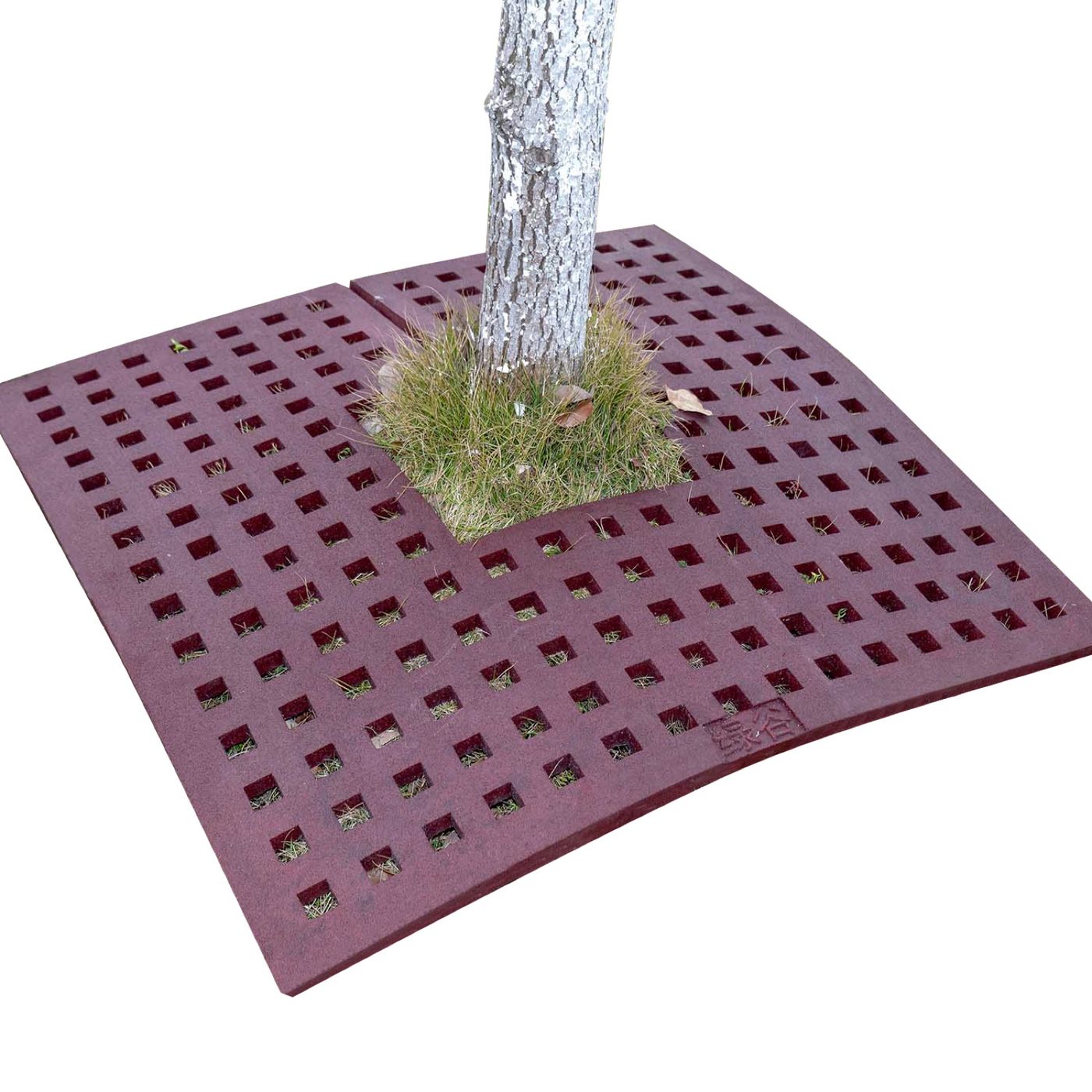 Square Tree Ring Rubber Tiles thumb 3